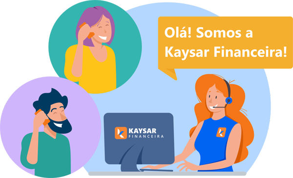 Olá! Somos a Kaysar Financeira!